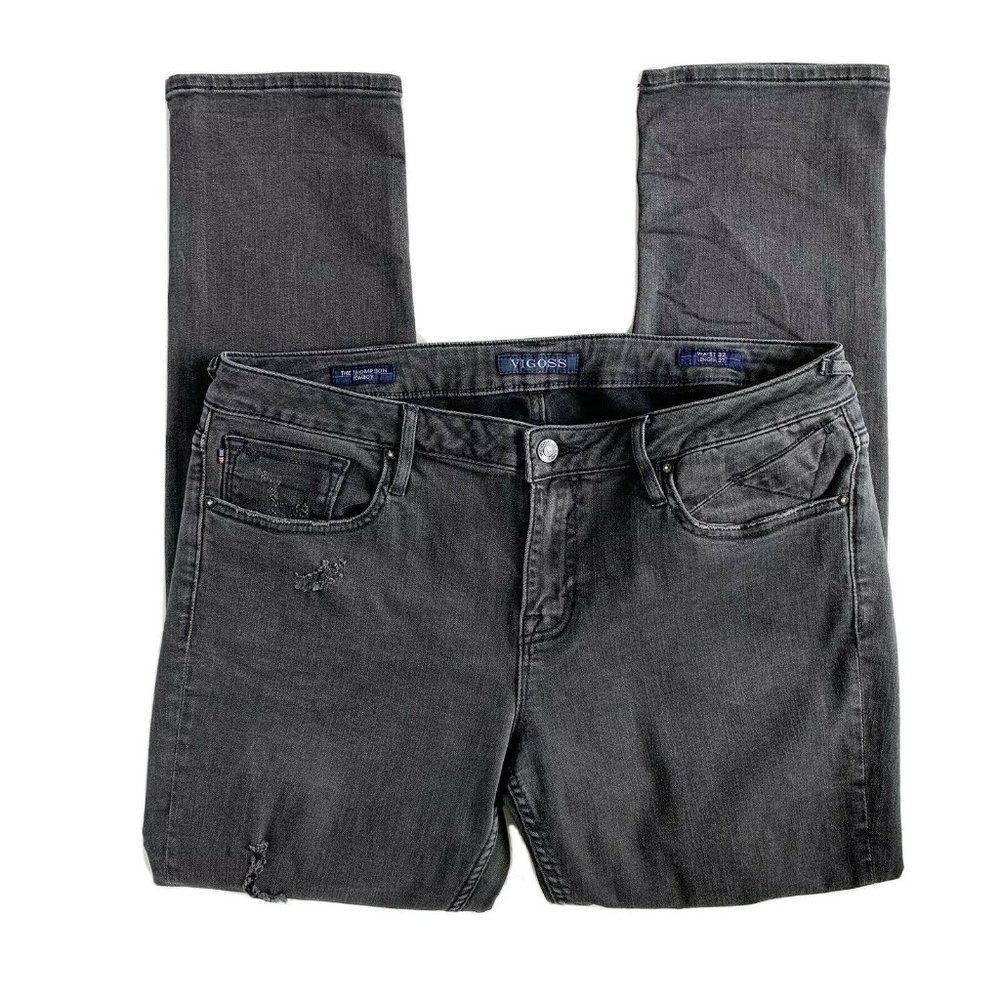 VIGOSS Stretch Distressed Thompson Tomboy Jeans